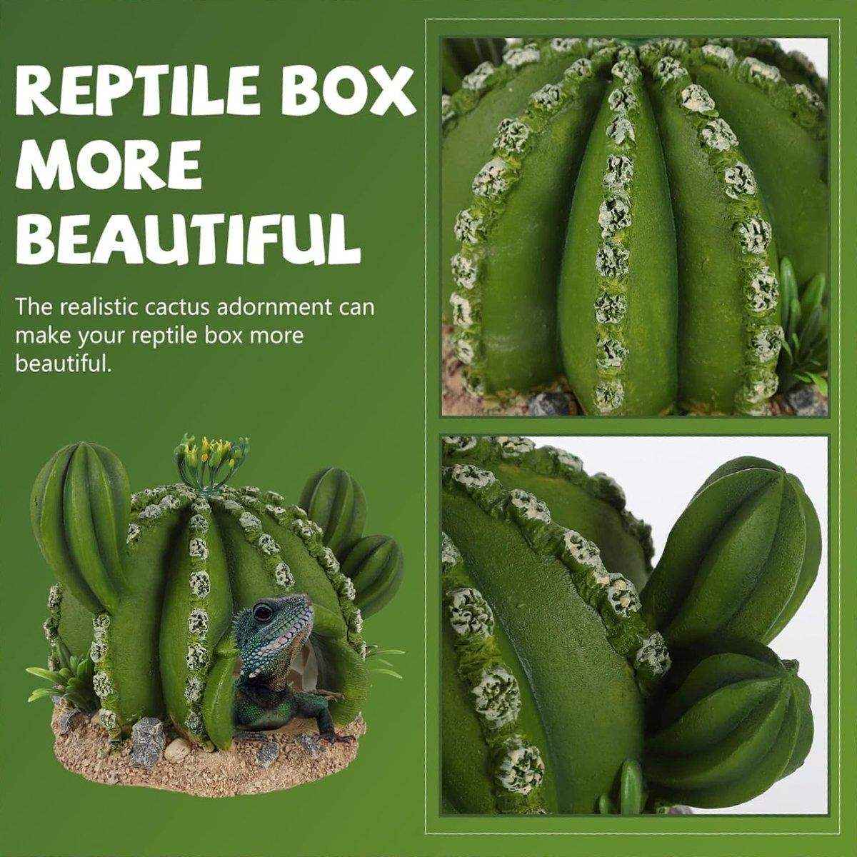 Simulation Cactus Tree Aquarium Ornament Desert Plant Decor for Fish Tank House - Image 9