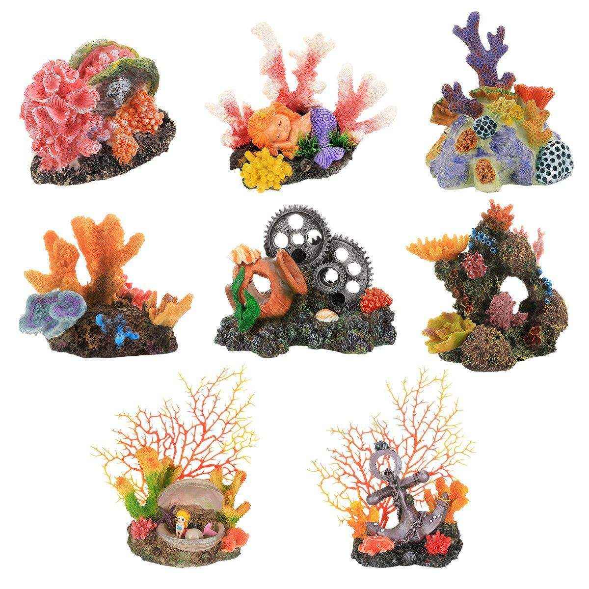 Vibrant Simulation Coral Landscaping Decorations for Aquariums - Image 2