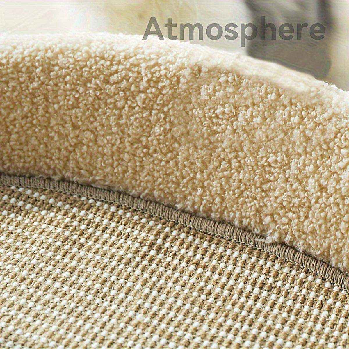 Sisal Cat Scratching Board with Cozy Velvet Nest - Image 12