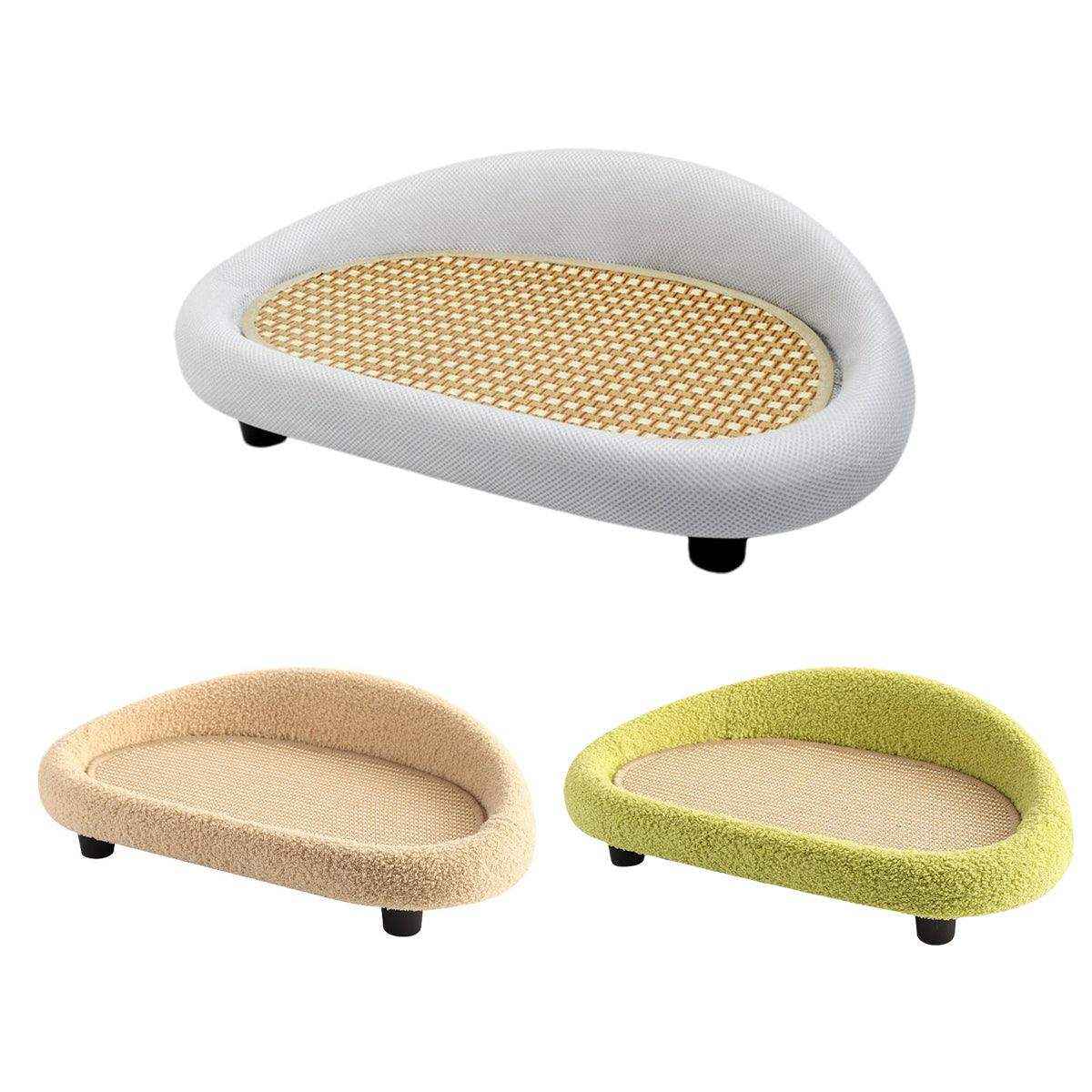 Sisal Cat Scratching Board with Cozy Velvet Nest - Image 3