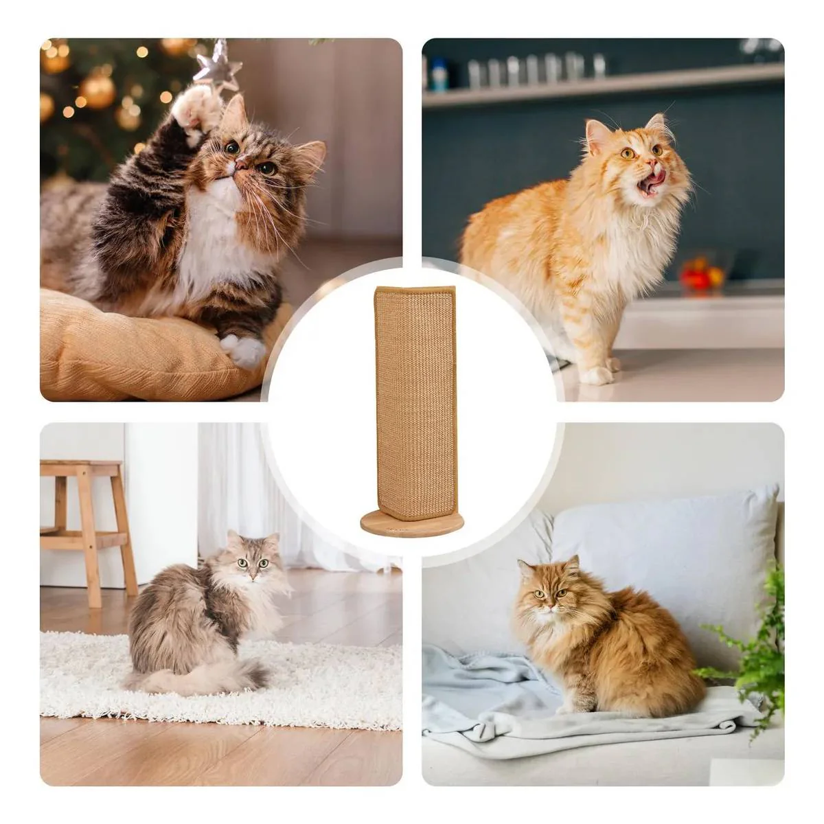 Sisal Cat Scratching Post Furniture Protector - Image 13