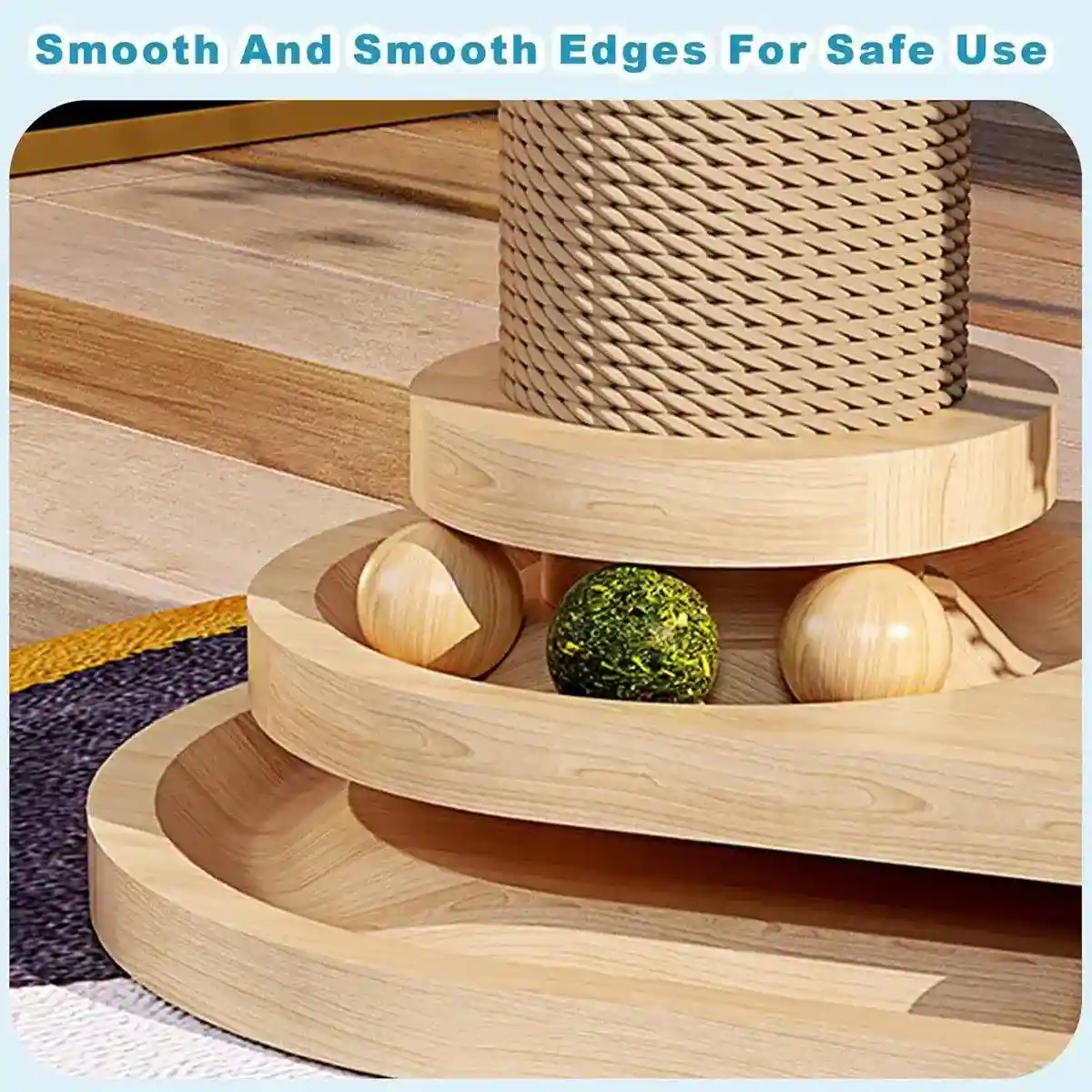 Sisal Mushroom Cat Scratching Post - Image 6