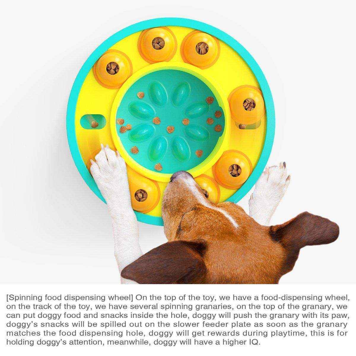 Slow Food Leakage Cat and Dog Bowl Hidden Food Toy for Mental Stimulation - Image 12