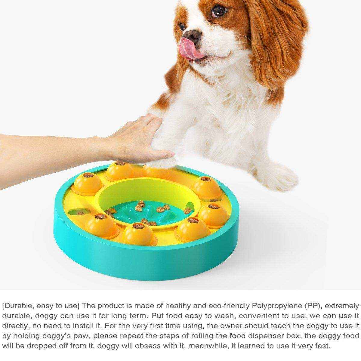 Slow Food Leakage Cat and Dog Bowl Hidden Food Toy for Mental Stimulation - Image 9