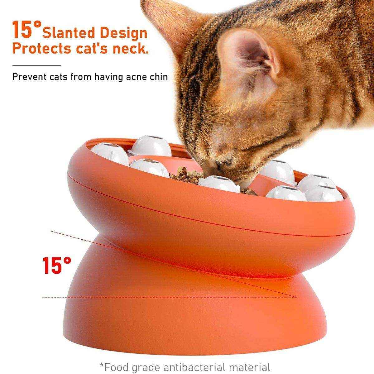 Interactive Slow Feeder Bowl Hidden Food Toy for Cats and Dogs Promotes Healthy Eating - Image 11