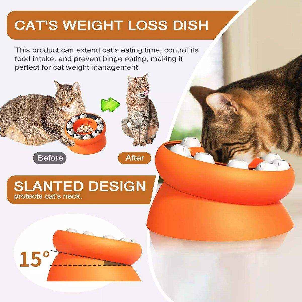 Interactive Slow Feeder Bowl Hidden Food Toy for Cats and Dogs Promotes Healthy Eating - Image 12