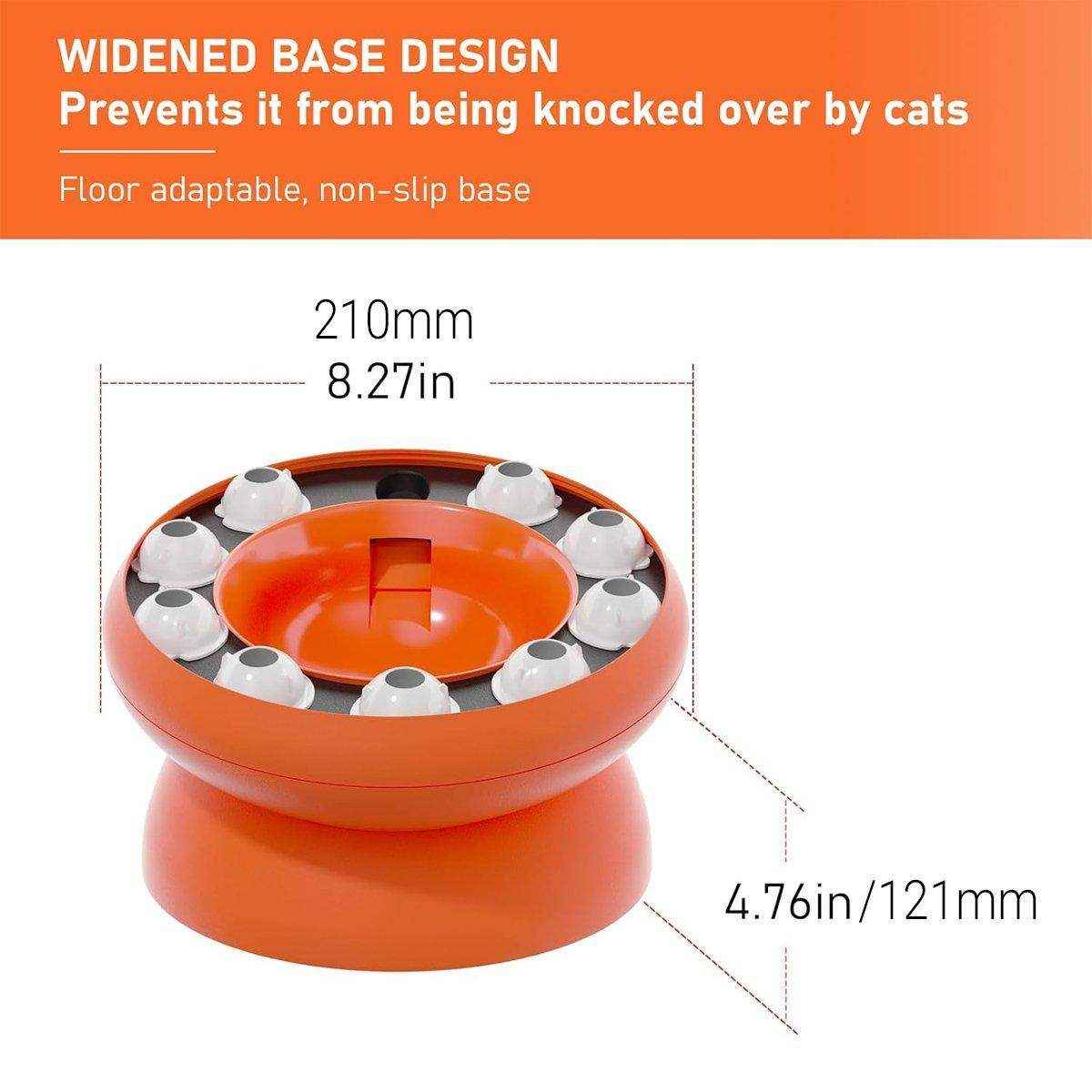 Interactive Slow Feeder Bowl Hidden Food Toy for Cats and Dogs Promotes Healthy Eating - Image 13