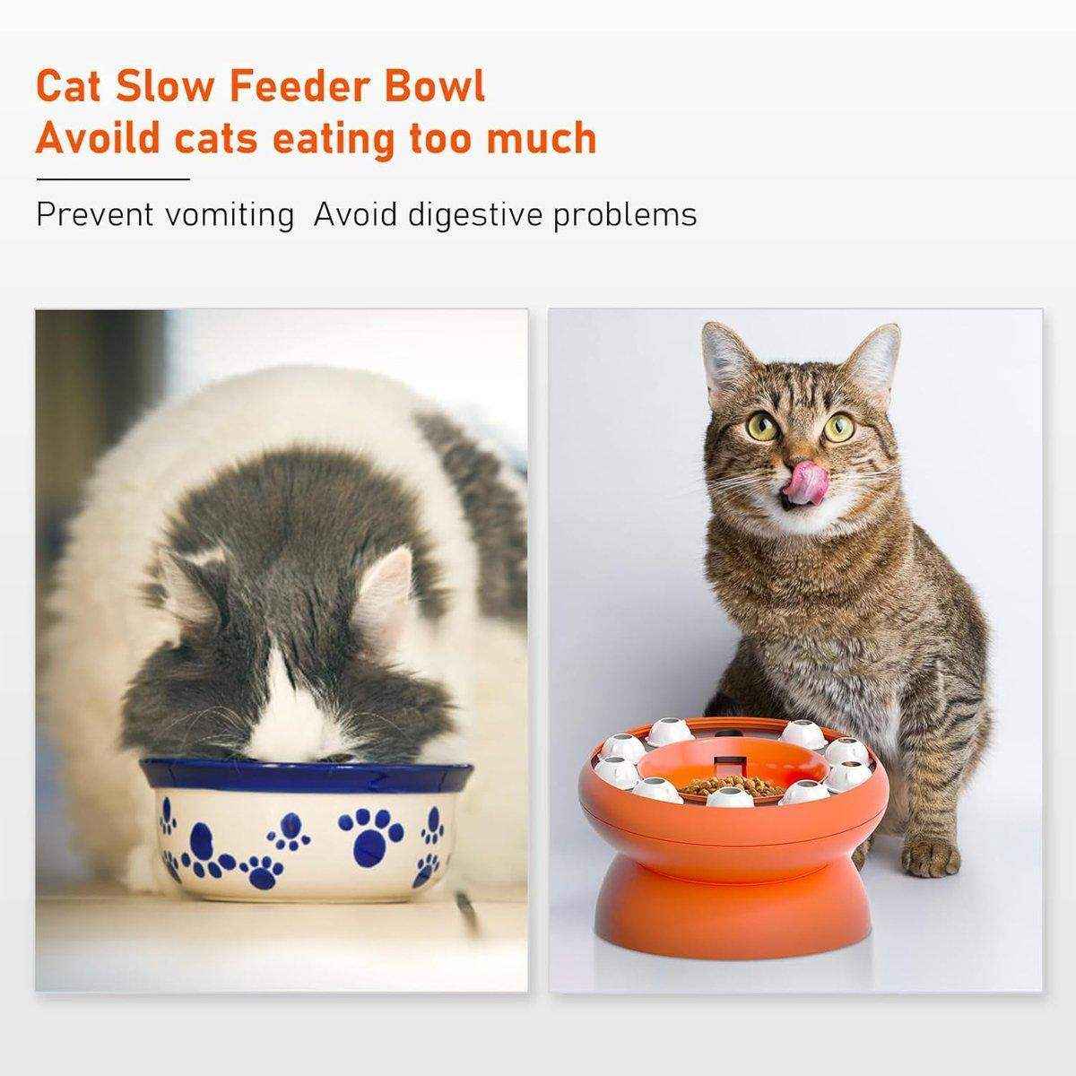 Interactive Slow Feeder Bowl Hidden Food Toy for Cats and Dogs Promotes Healthy Eating - Image 9