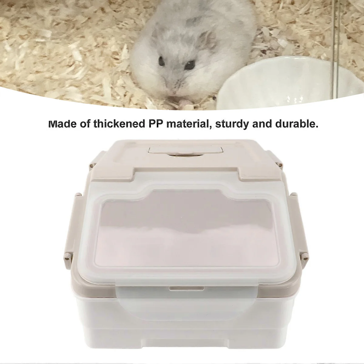 Small Animal Bath House With Lid - Image 9