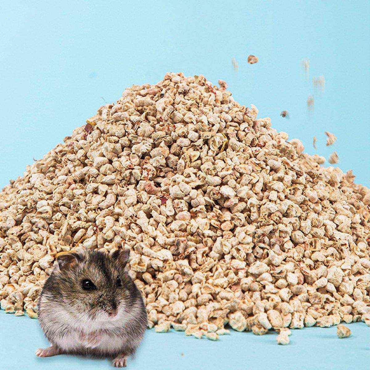 Plants Corncob Bedding Nest Pad for Hamster Rabbit Hedgehog - Image 8