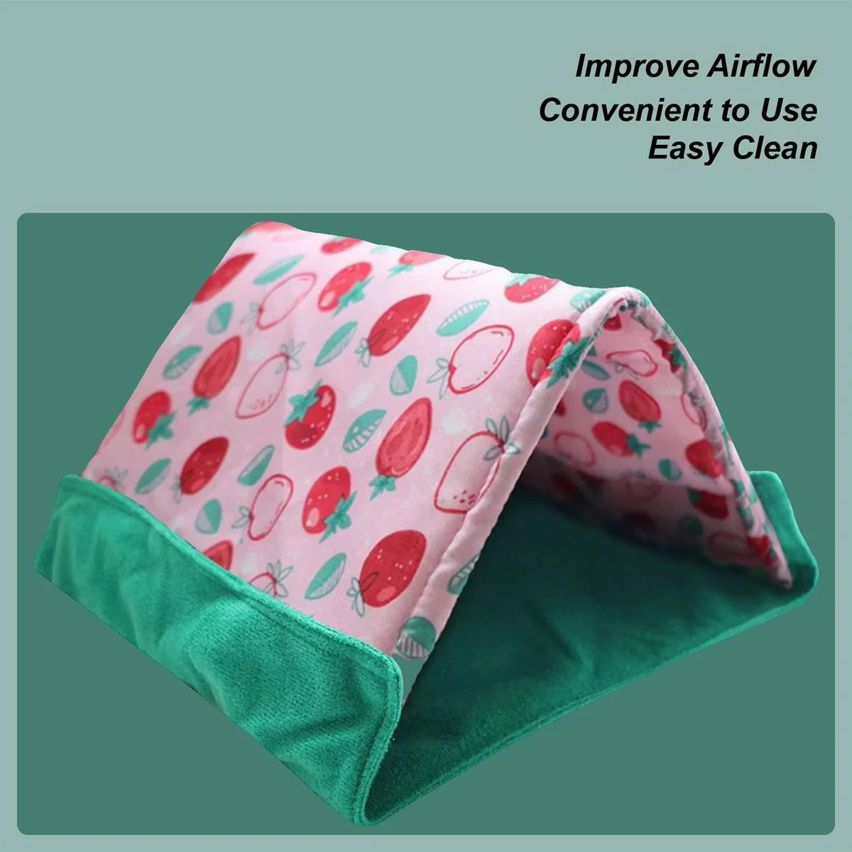 Small Animal Tent Soft Pet Hideout Bed - Image 5