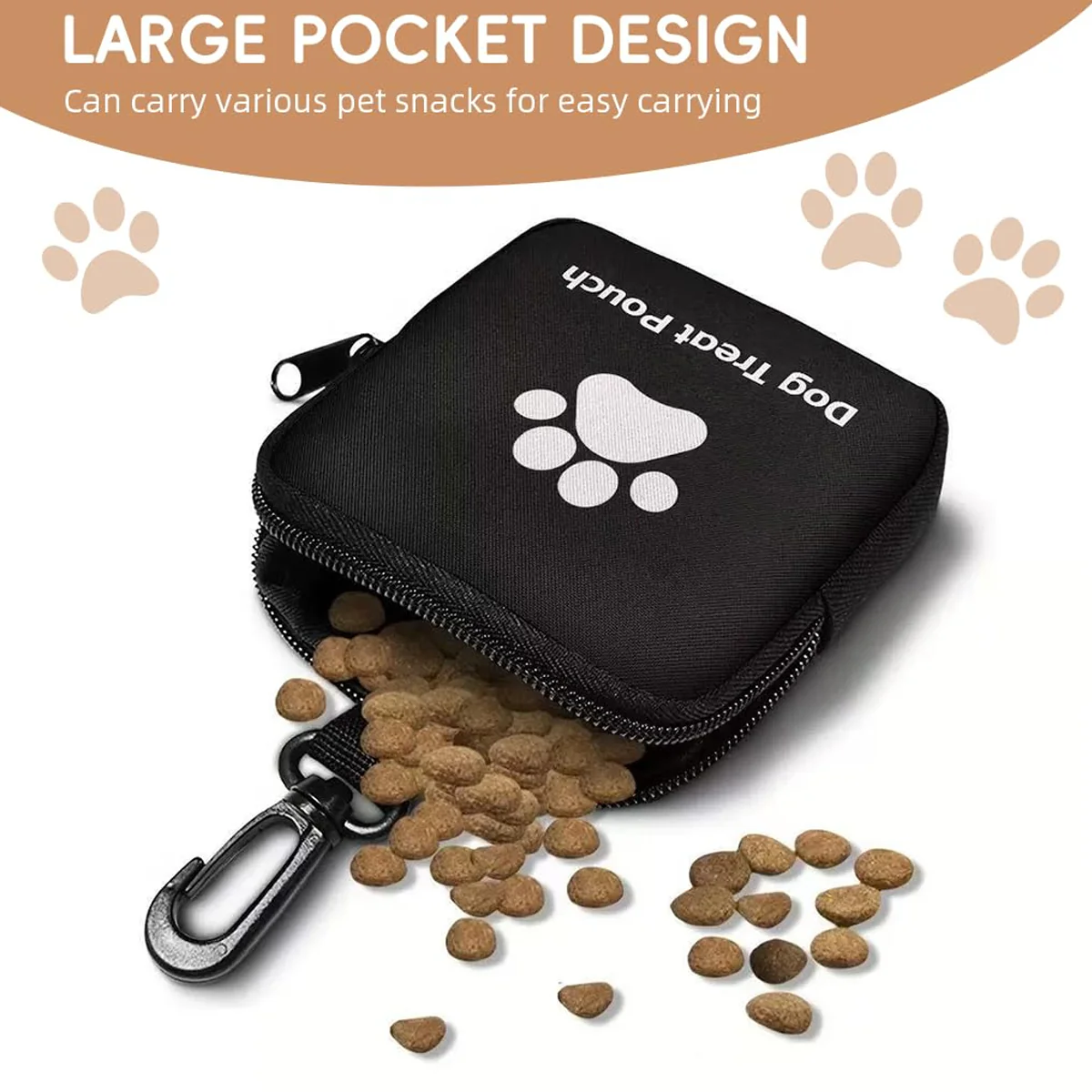 Small Dog Treat Bag With Clip - Image 5