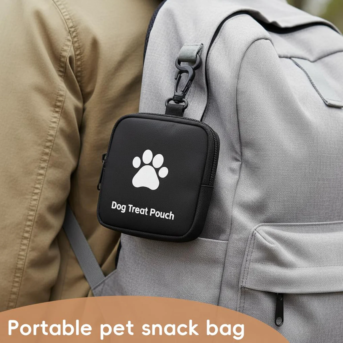 Small Dog Treat Bag With Clip - Image 7