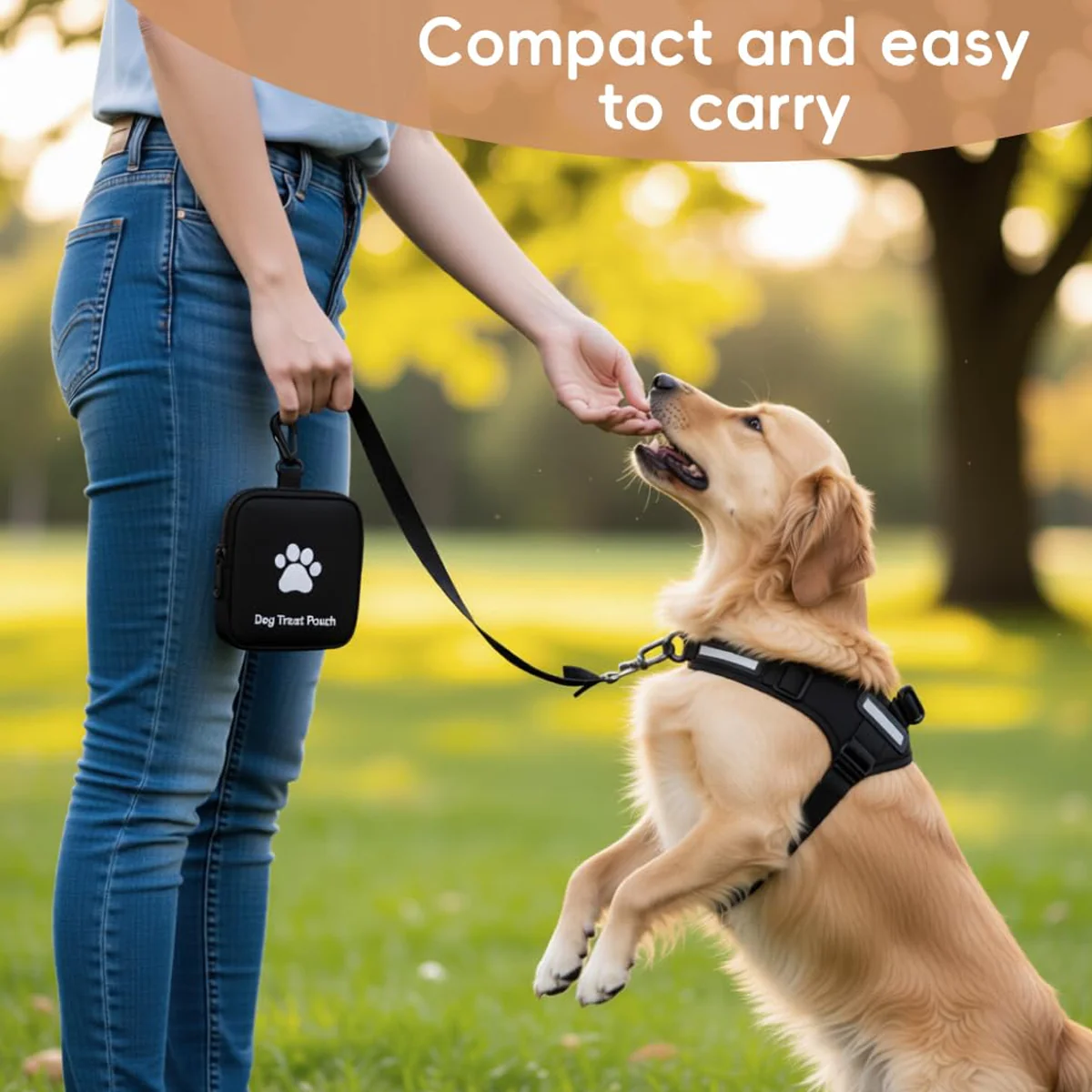 Small Dog Treat Bag With Clip - Image 8