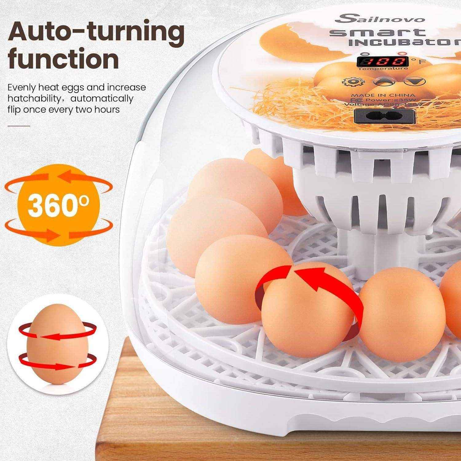 Automatic Small Egg Incubator for Chicken Pigeon - Image 17