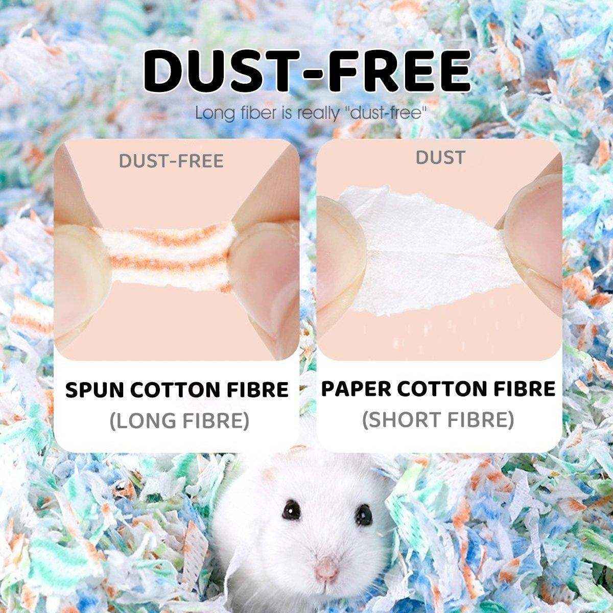 Hamster Bedding Dust-free Deodorant Shavings Golden Bear Totoro Winter Supplies - Image 12