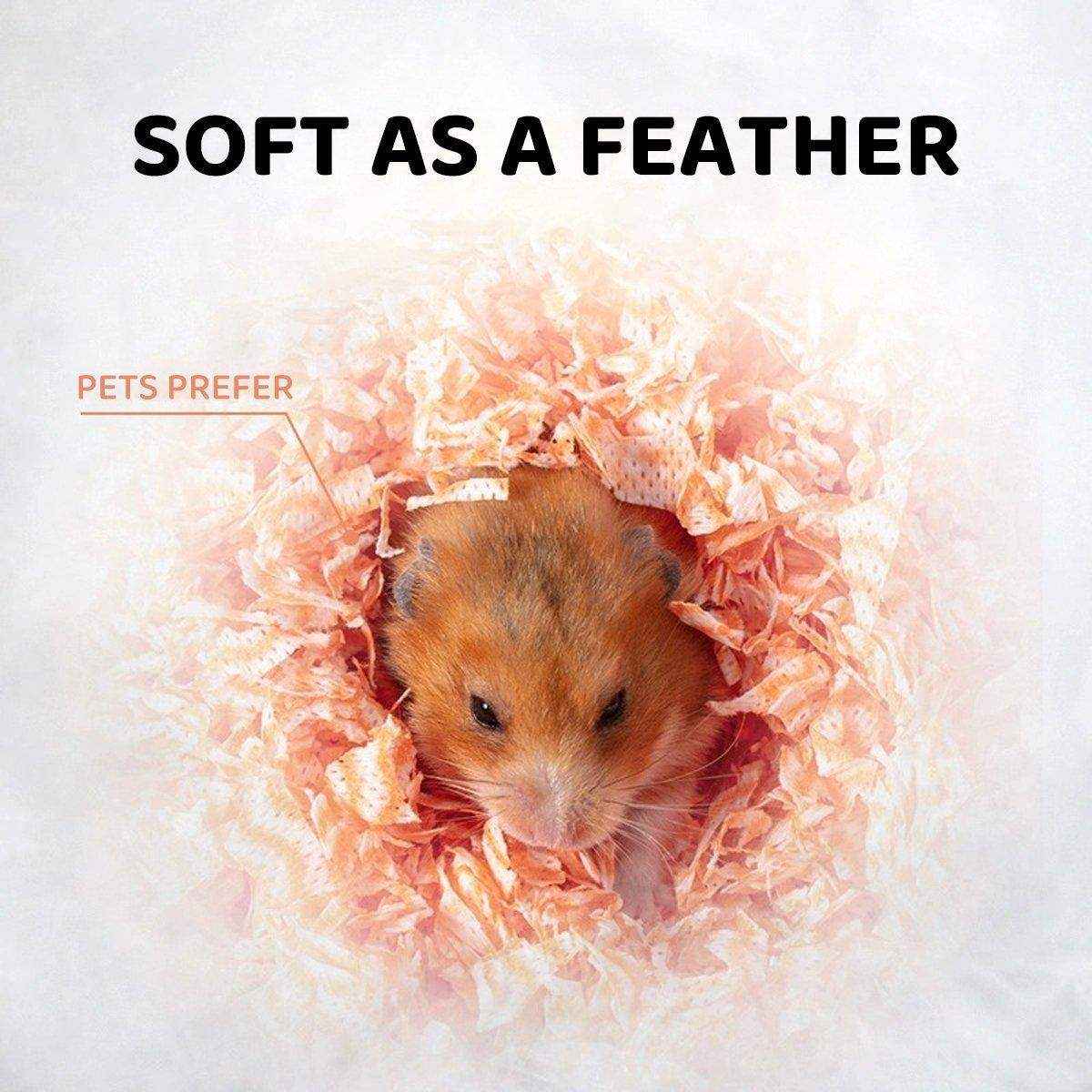 Hamster Bedding Dust-free Deodorant Shavings Golden Bear Totoro Winter Supplies - Image 5