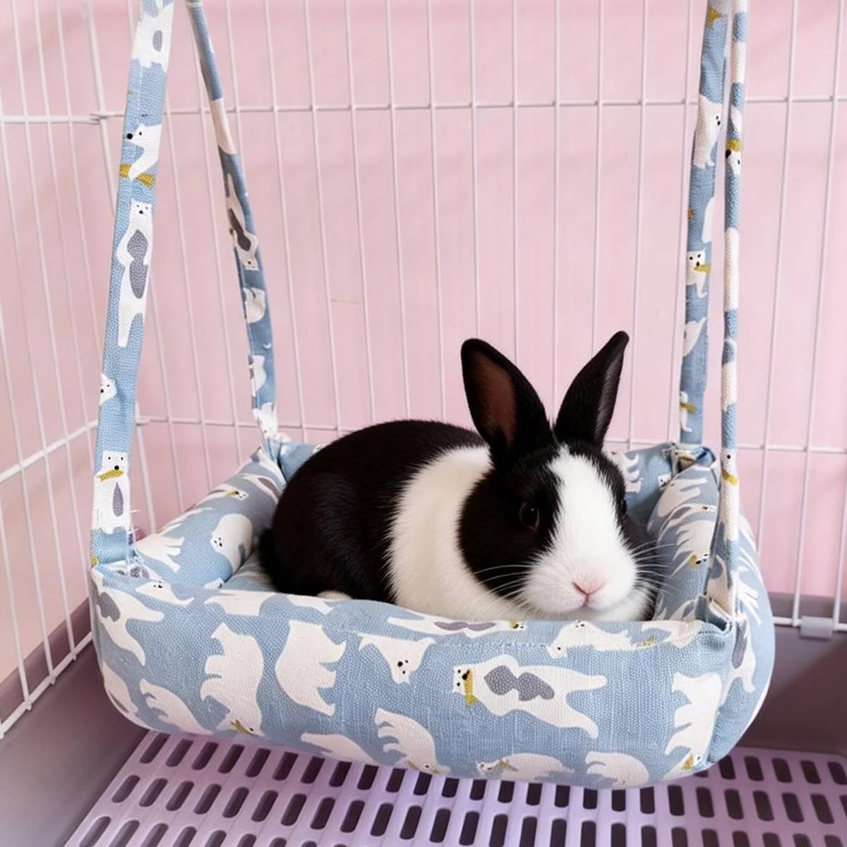 Small Pet Hammock Hanging Cage Bed - Image 9