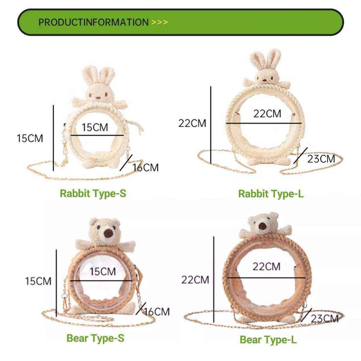 Comfortable and Breathable Small Pet Travel Carrier for Hamster and Rabbit - Image 11