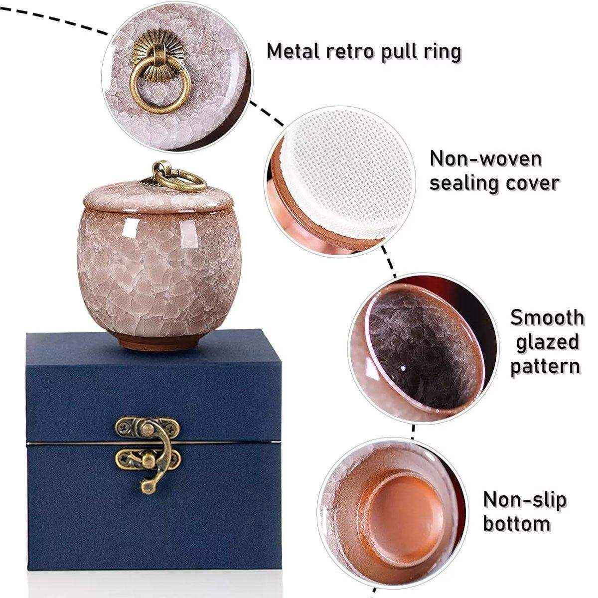 Small Pet Urn for Ashes Memorial Keepsake Urns for Dog Cat Cremation Remains - Image 3