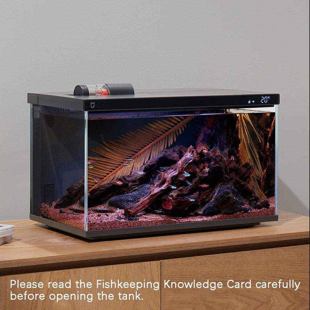 Smart Remote Control Fish Tank with Automatic Feeding for Living Room Aquarium - Image 4