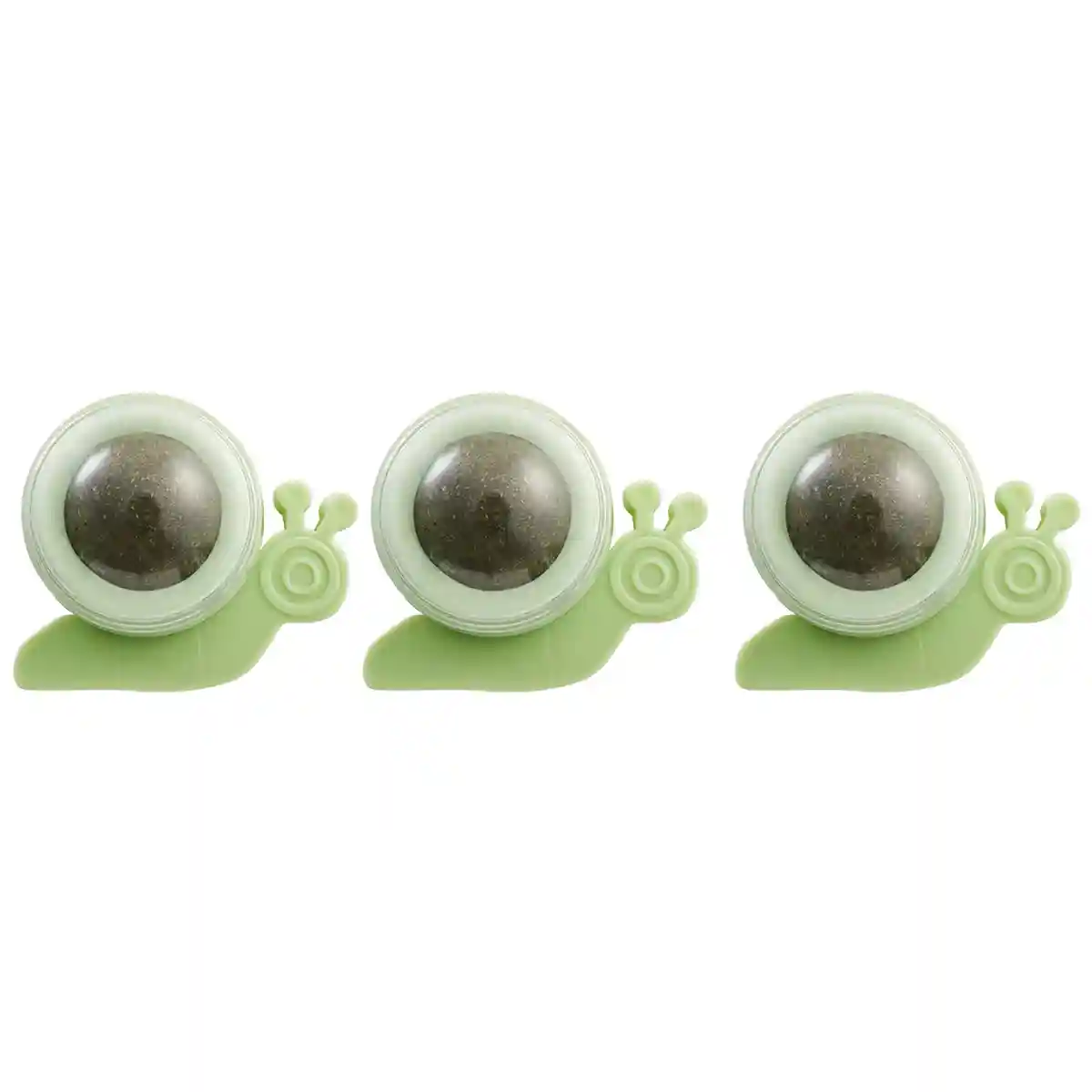 Snail Shape Catnip Toy Set With Adhesive Back and Mint Ball - Image 16