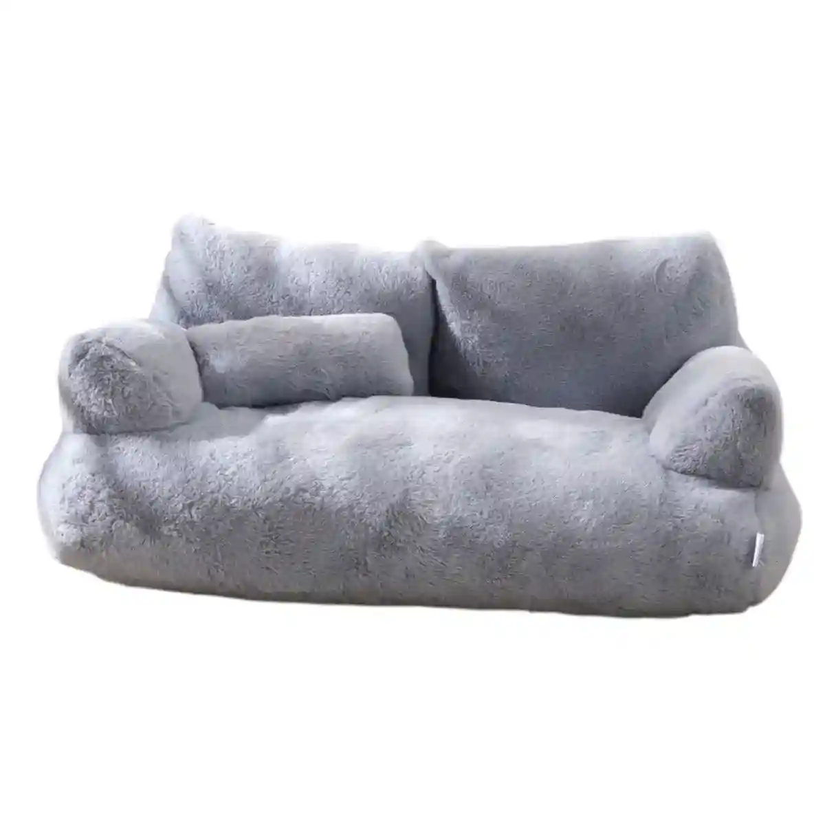 Plush Sofa Cat Bed for Indoor Pets Comfy Nest for Cats & Small Dogs - Image 12