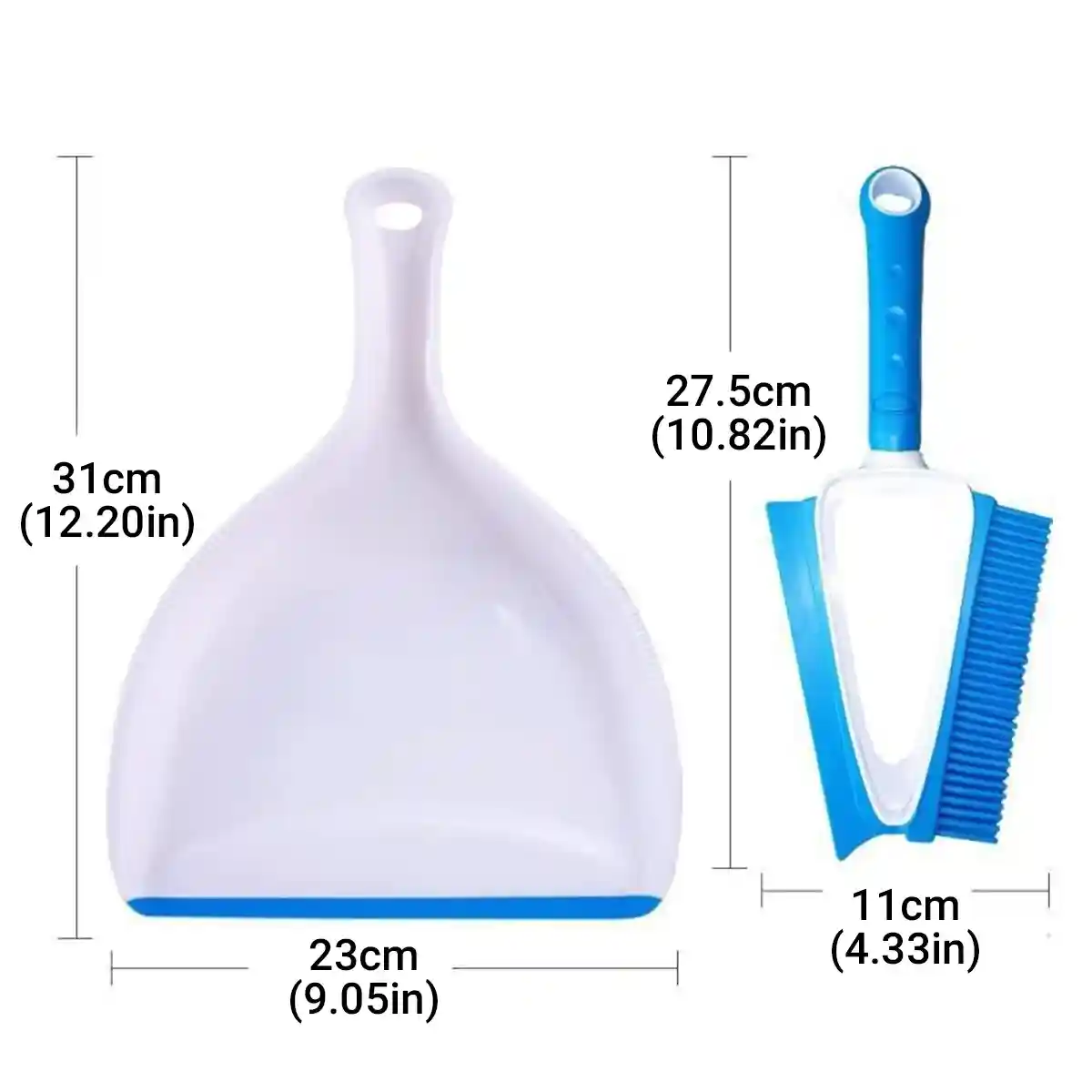 Soft Scrubber Brush With Mini Dustpan - Image 2