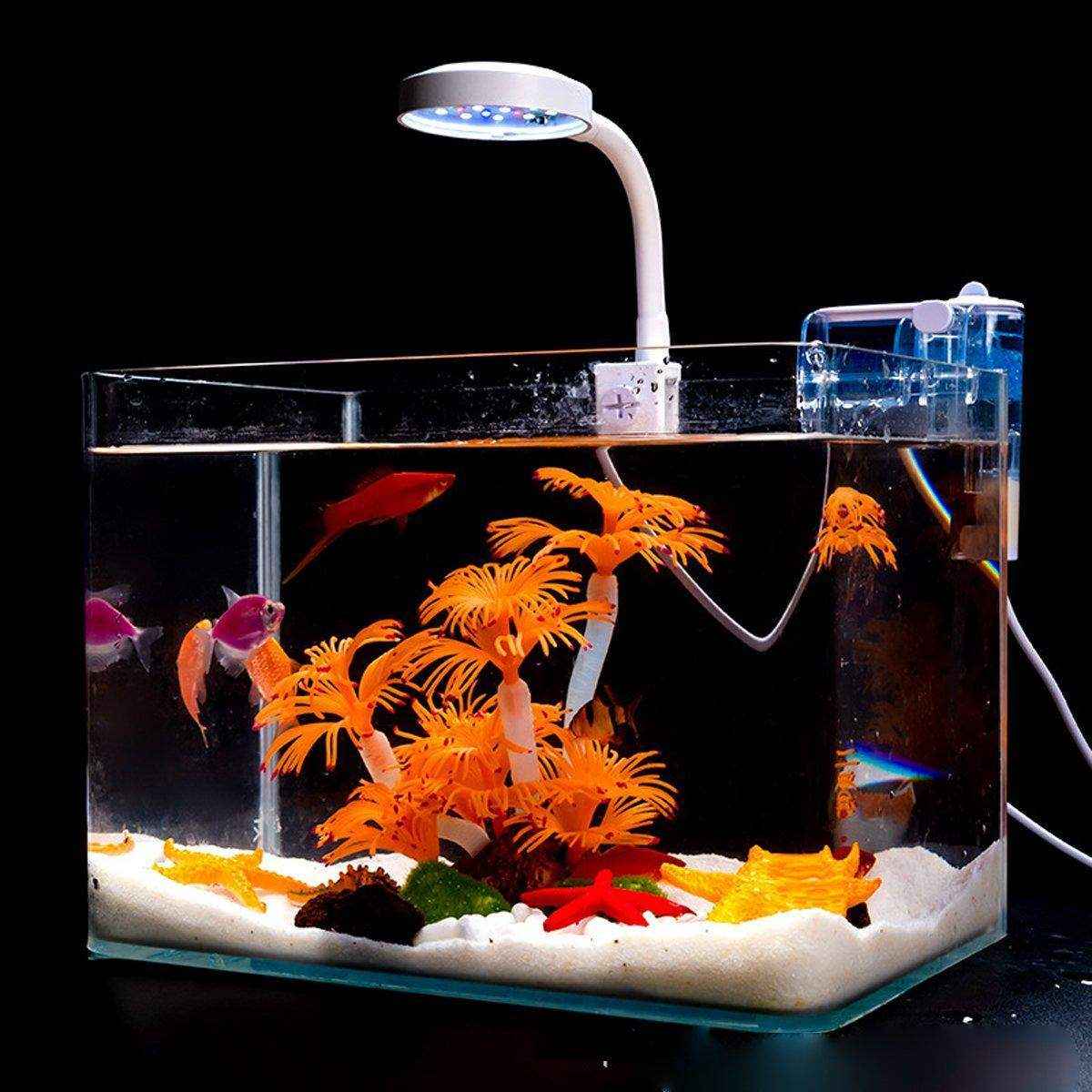 Soft Coral Fish Tank Scenery Decoration Vibrant Silk Aquarium Plants - Image 3