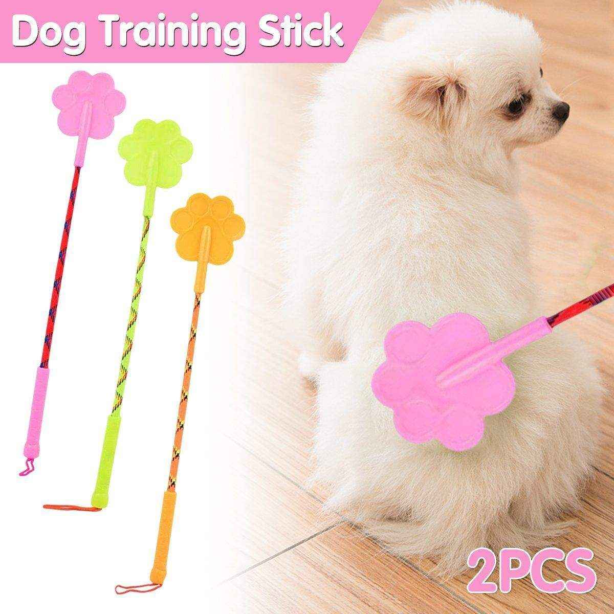 2PCS Soft Dog Training Stick Flexible Pet Training Tool - Image 2
