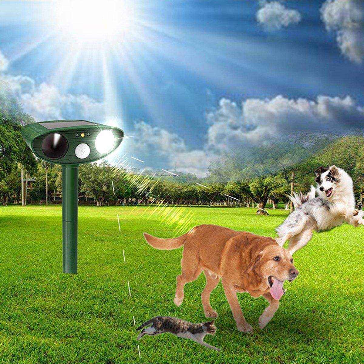 Outdoor Solar Ultrasonic Animal Repellent Rat Bird Infrared Flash Repellent - Image 17