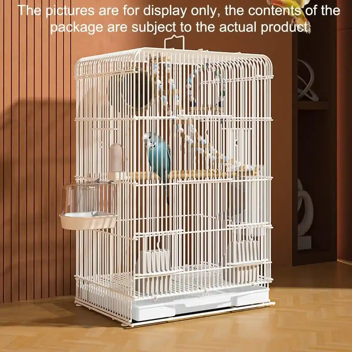 Spacious Metal Bird Cage for Parakeets & Finches Easy to Clean Design - Image 4