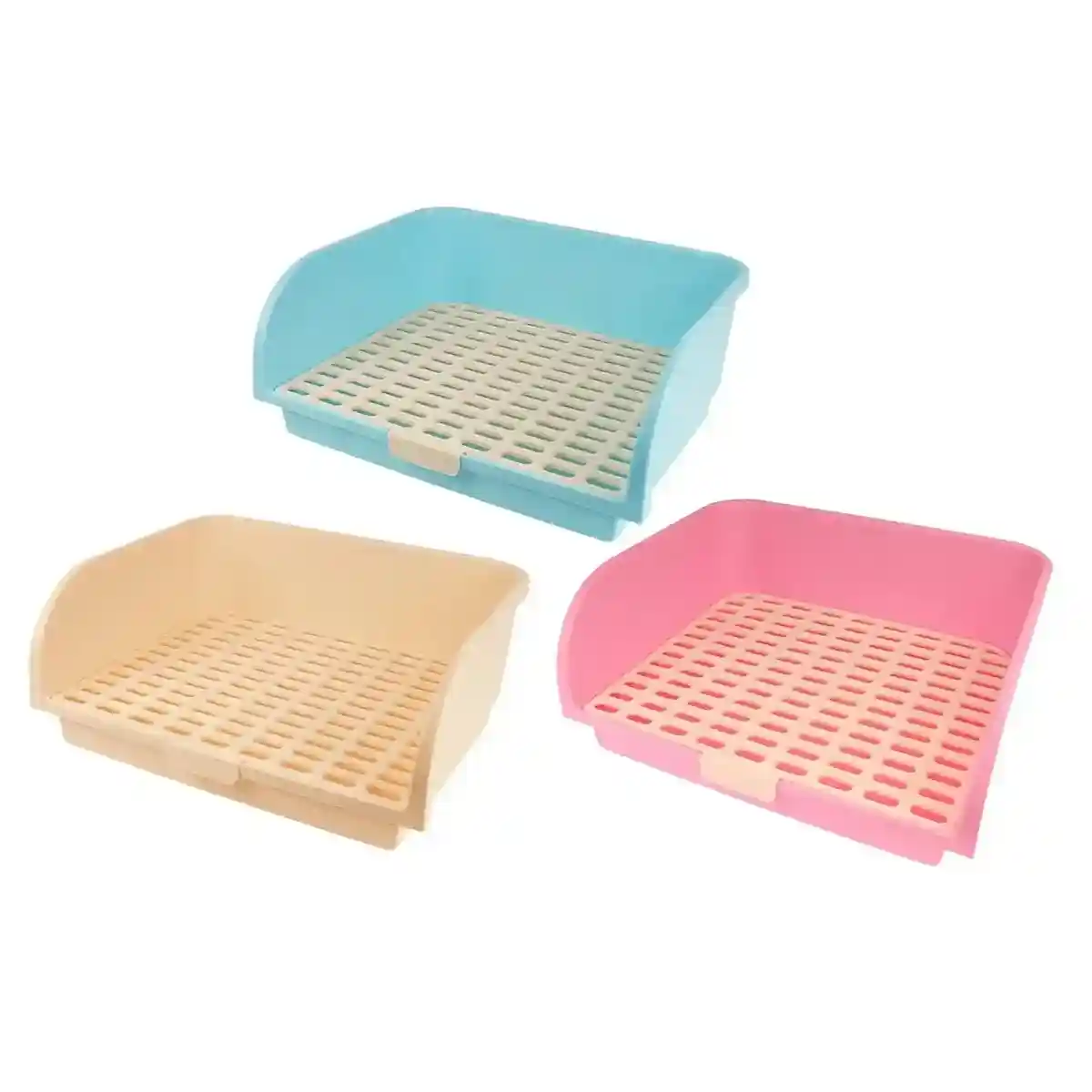 Spacious Rabbit Toilet with Splash Guard & Removable Mesh Grid - Image 2