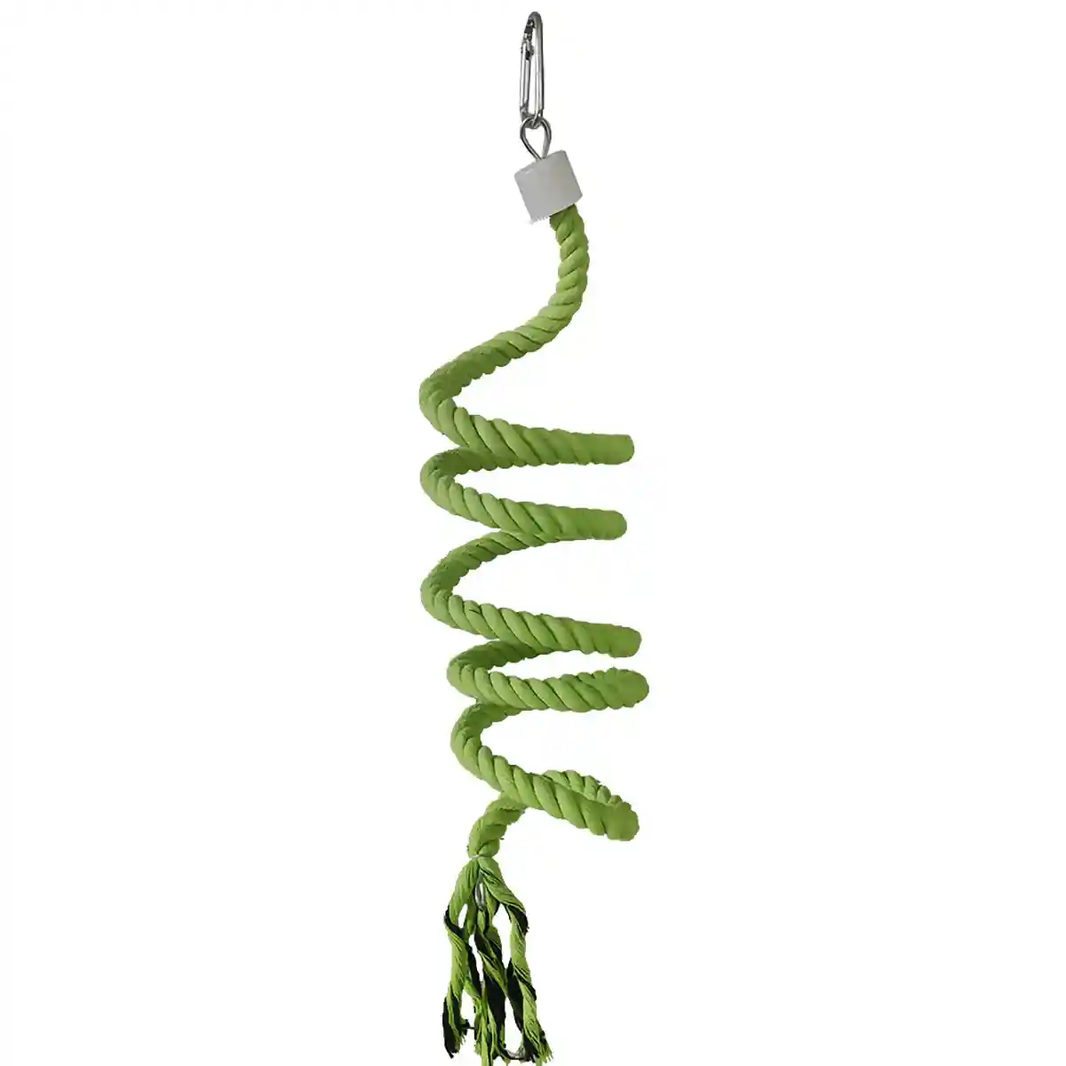 Spiral Cotton Rope Bird Climbing Toy With Hook 150cm - Image 10