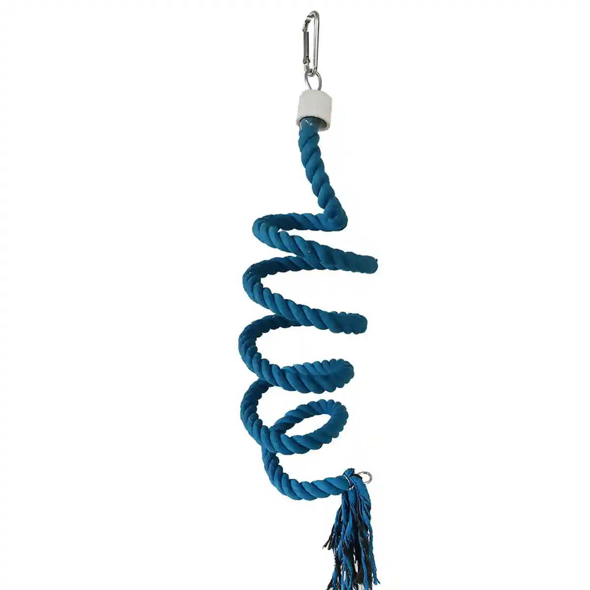 Spiral Cotton Rope Bird Climbing Toy With Hook 150cm - Image 13
