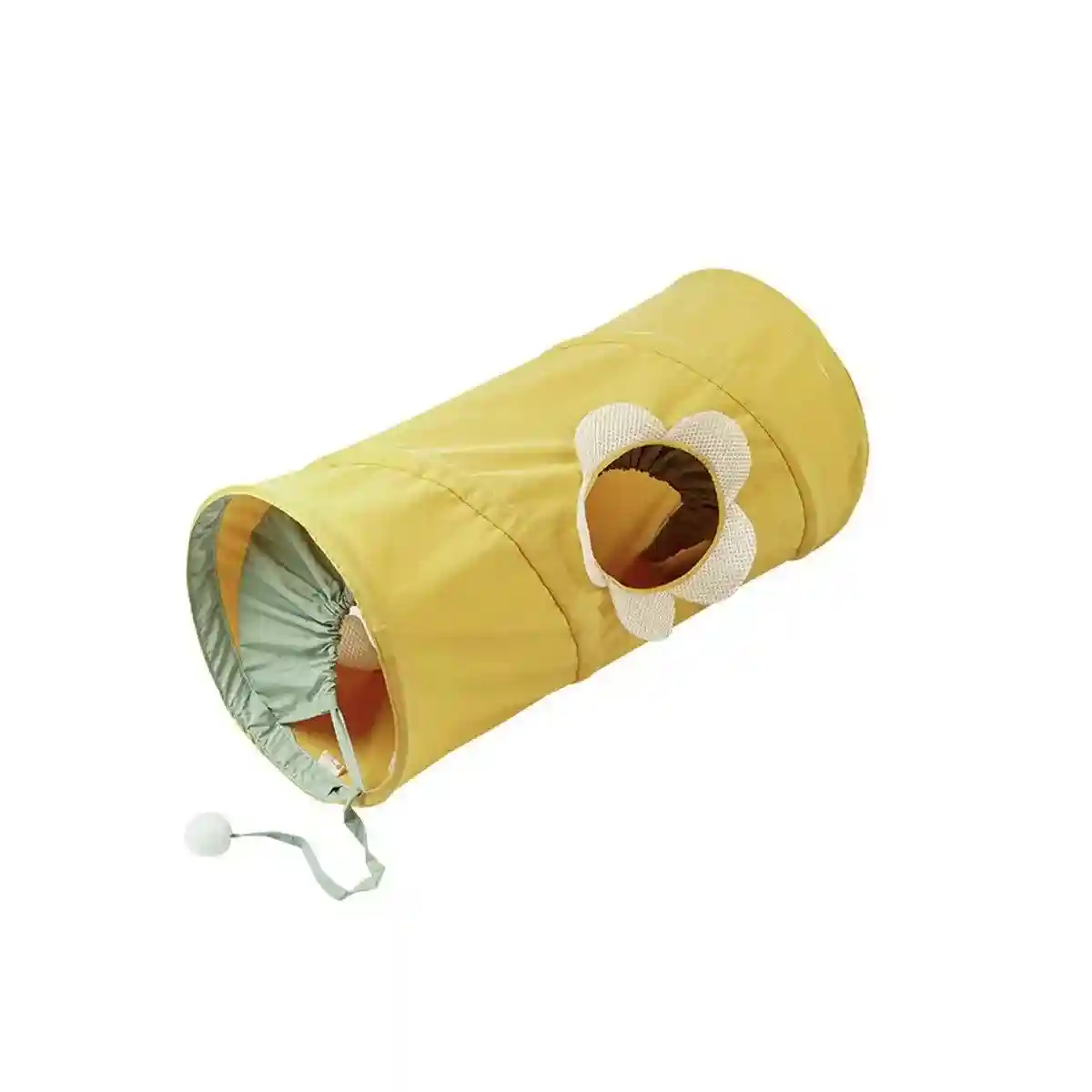 Spiral Folding Cat Play Tunnel Cooling Fabric Tunnel for Cats - Image 16