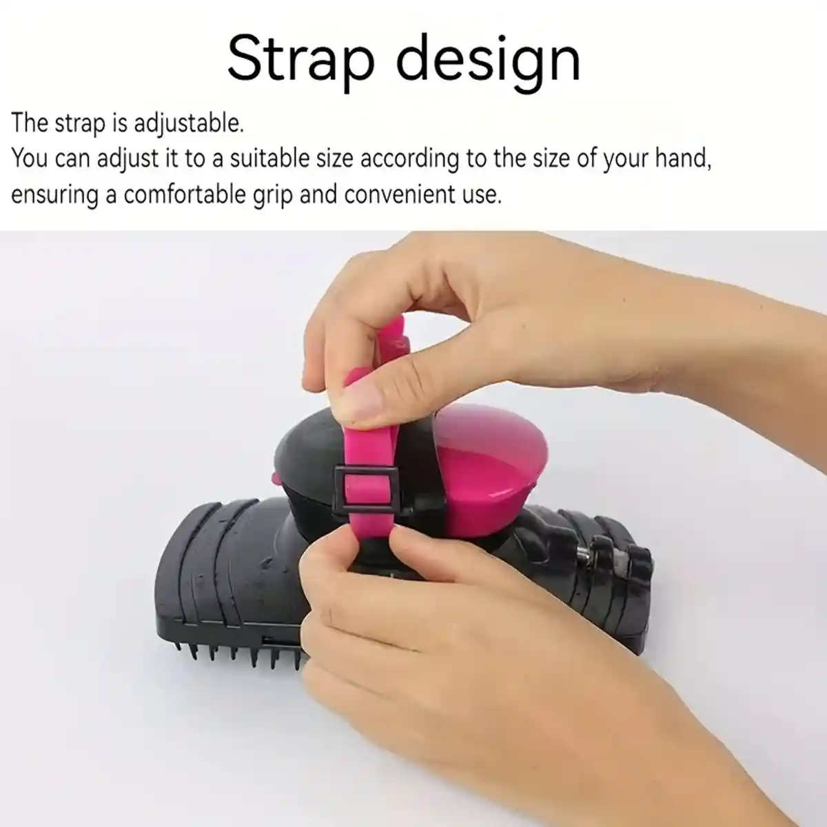 Grooming Made Easy with Spray-Equipped Horse Brush - Image 12