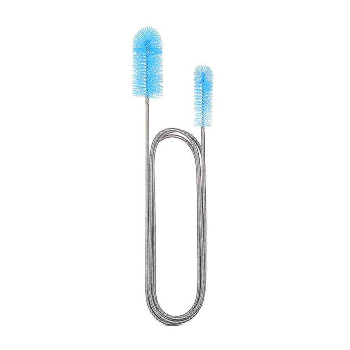 Spring Brush Aquarium U Shaped Pipe Cleaner Brush for Hole Cleaning Fish Tank - Image 12