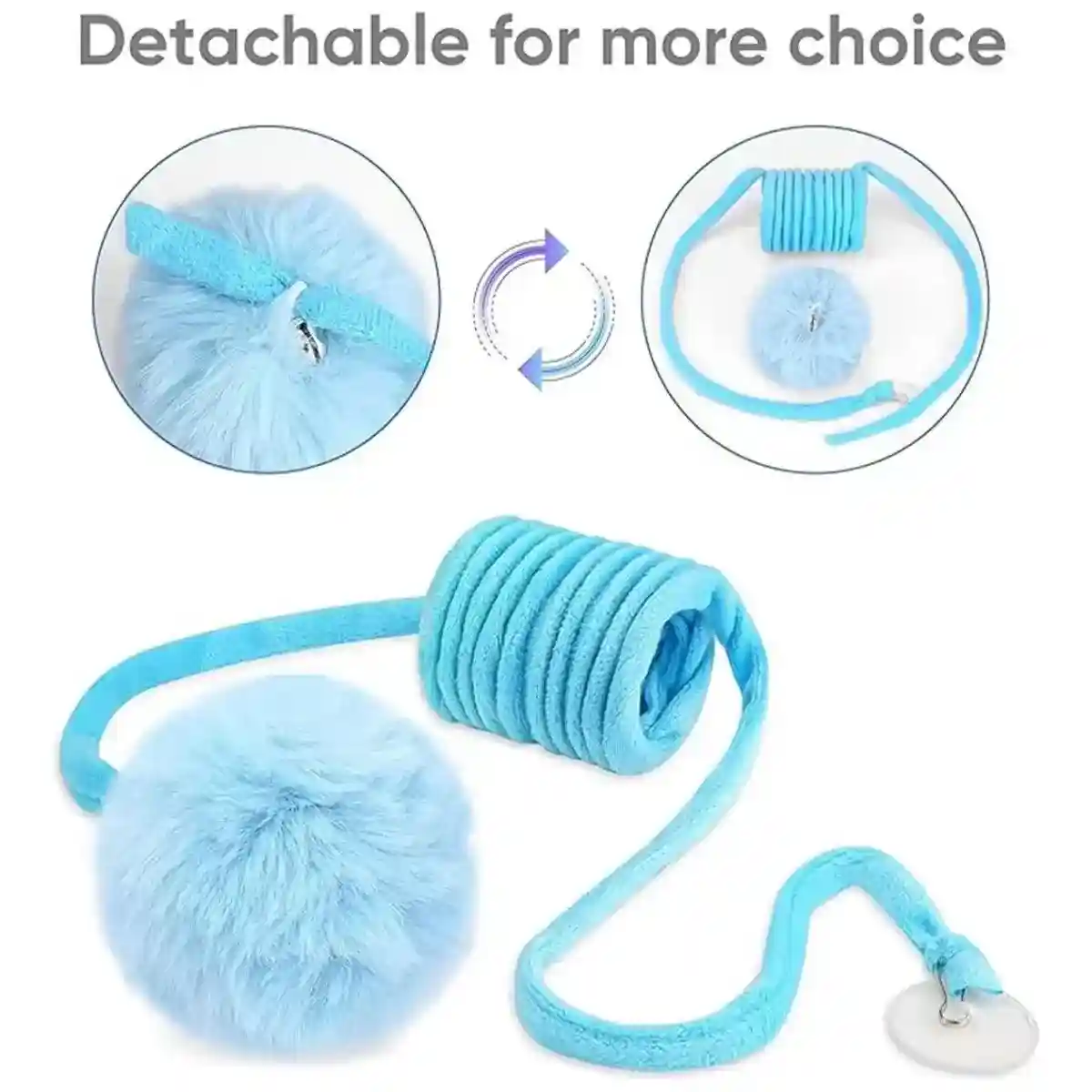3pcs Interactive Spring Cat Toy Set - Image 11