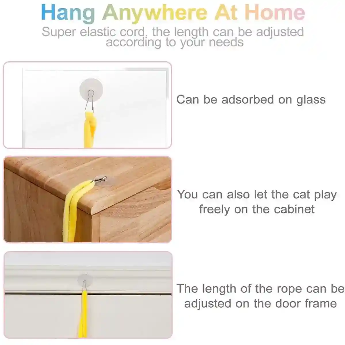 3pcs Interactive Spring Cat Toy Set - Image 9