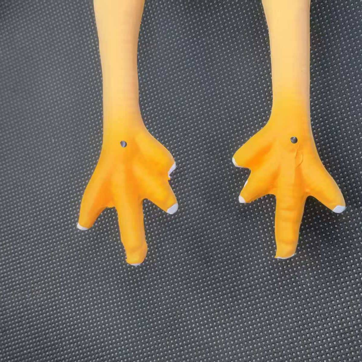 Squeaky Chicken Dog Toy Rubber Chew Toy - Image 12