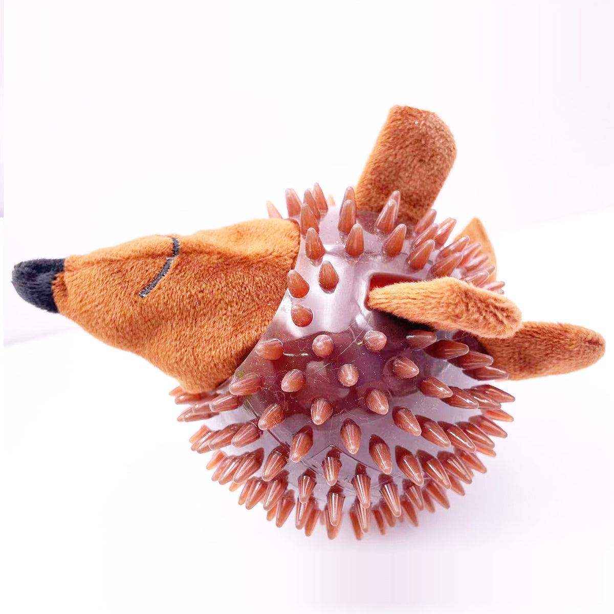 Durable Squeaky Dog Toy Fun Hedgehog & Turtle Chew Toy for Small to Medium Dogs - Image 10