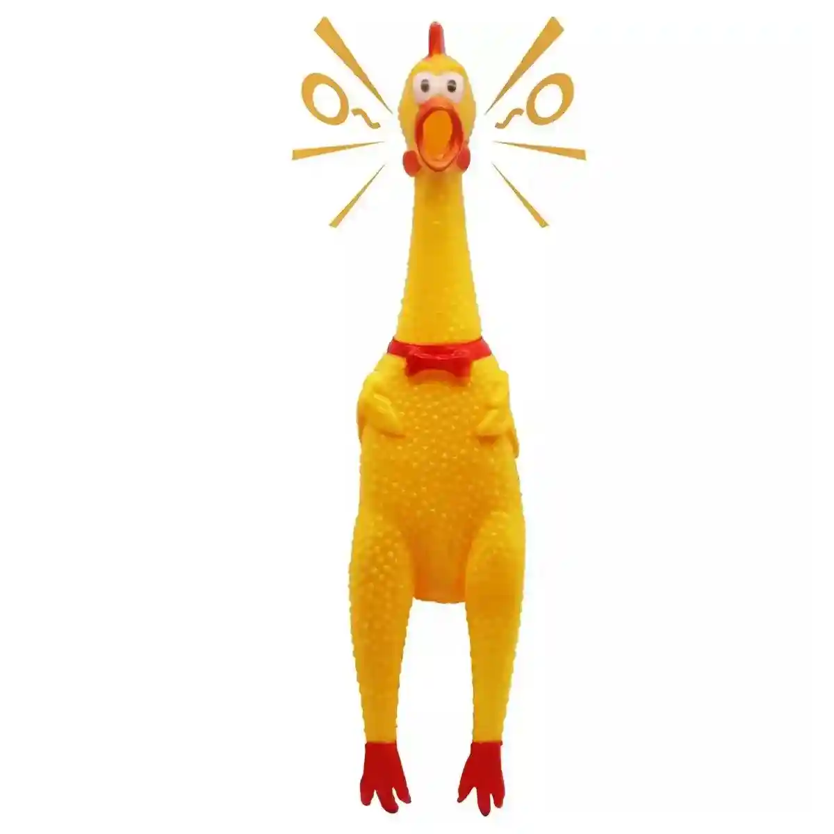Squeaker Funny Screaming Shrilling Chicken Toy Squeeze PVC Pet Chew Dog - Image 12