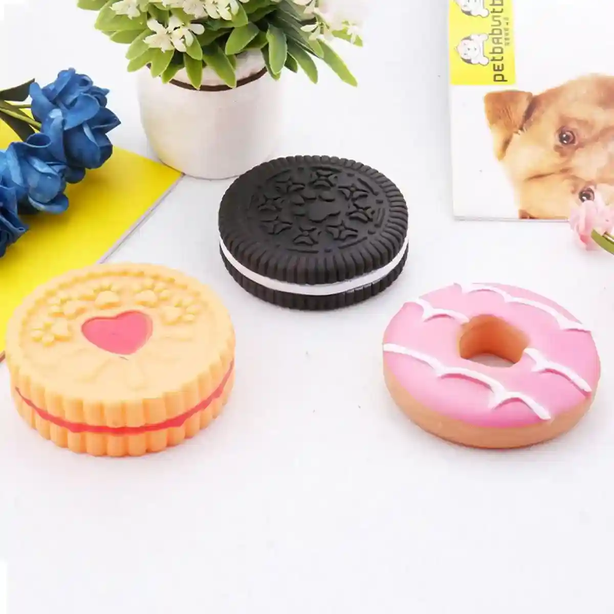 Durable Puppy Teething Toys Squeaky Chew Toys for Small & Medium Dogs - Image 9