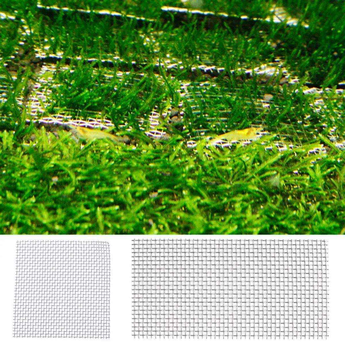 10pcs Stainless Steel Wire Mesh for Water Plants Fish Tank Aquarium Decoration - Image 12