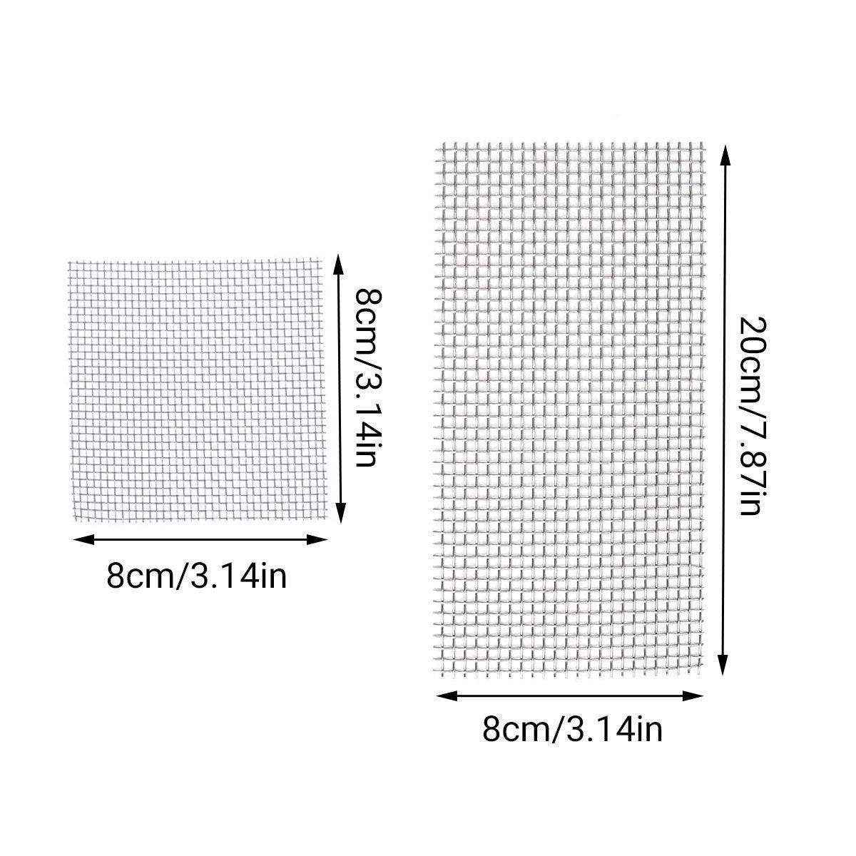 10pcs Stainless Steel Wire Mesh for Water Plants Fish Tank Aquarium Decoration - Image 8