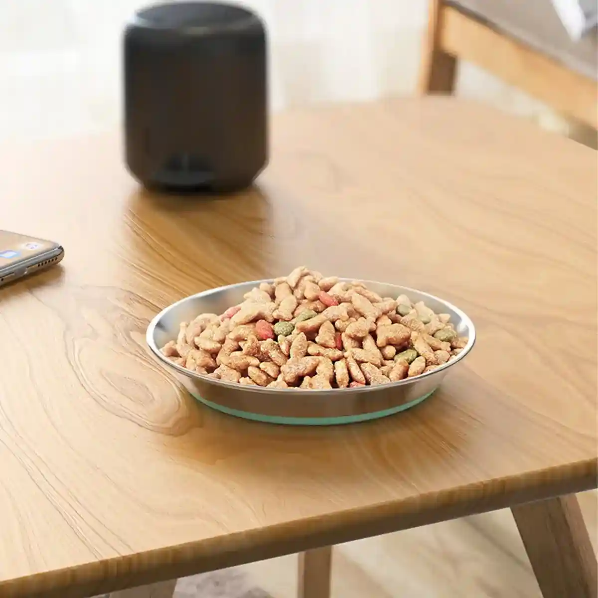 Anti-Slip Pet Dish with Stainless Steel Cat Bowl Design for Clean Feeding - Image 6