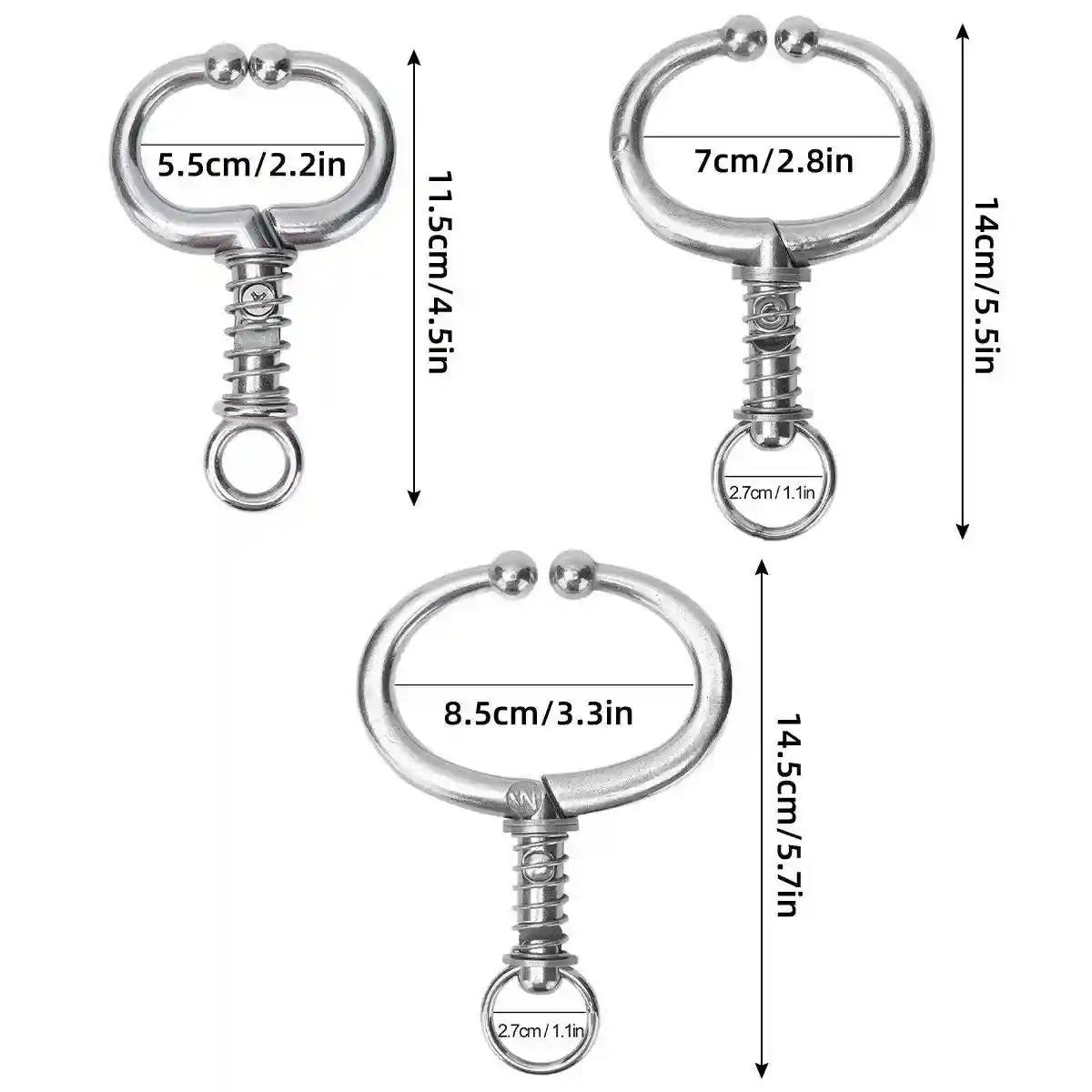 Stainless Steel Cattle Nose Clamp Secure & Durable Farm Handling Tool - Image 3