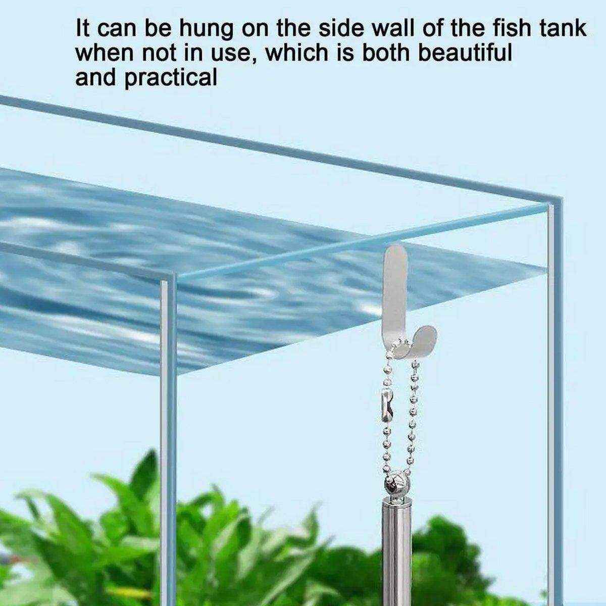 Stainless Steel Retractable Aquarium Fish Net - Telescopic Fish Scoop - Image 12