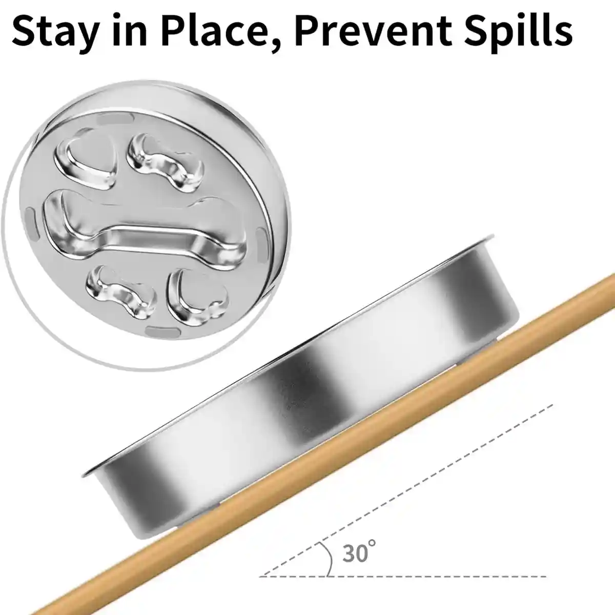 Stainless Steel Dog Slow Feeder Anti-Choke Pet Feeding Dish - Image 6